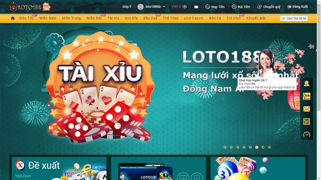 dang nhap loto188