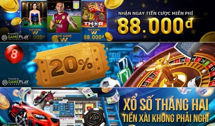 Khuyến mãi Casino từ nhà cái W88