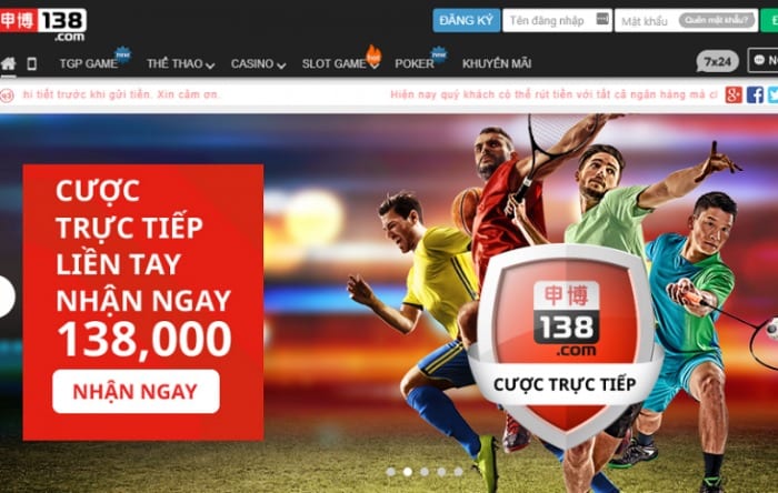 Các khuyến mãi hiện có của nhà cái 138Bet