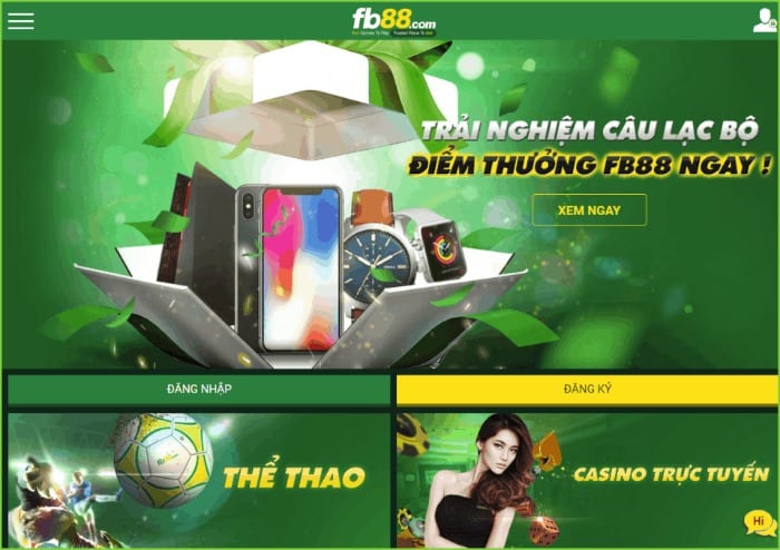 Một số Game cá cược thể thao tại nhà cái FB88 