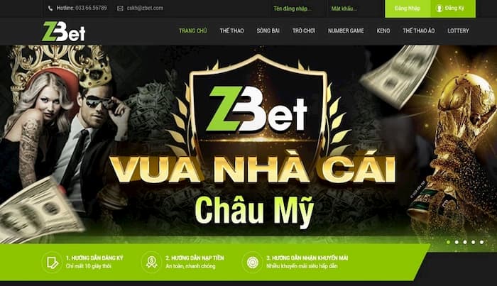 Nhà cái Zbet không phải lựa chọn tốt nhất để chơi cá cược