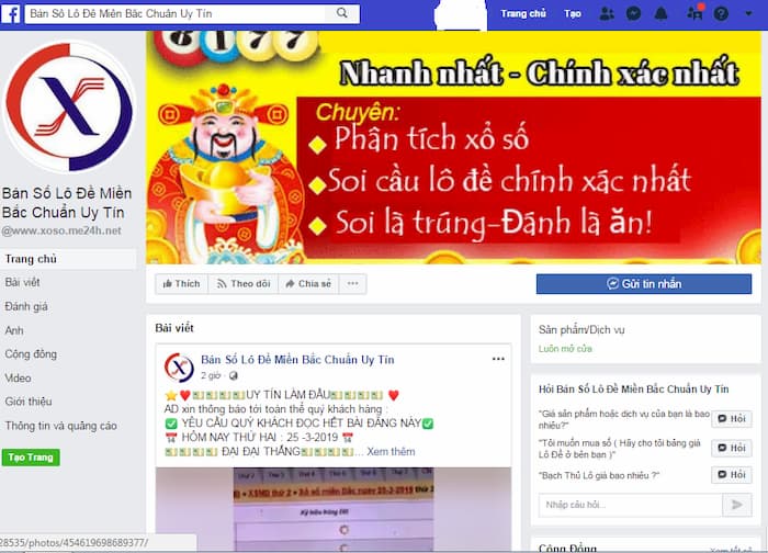 Chiêu thức lừa đảo của các trang web bán số đề trên mạng