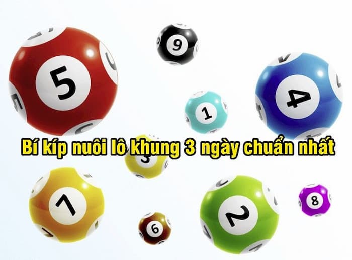 Nuôi lô khung 3 ngày tuyệt đối