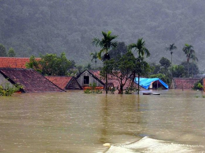 Chiêm bao thấy lũ lụt có thể xem là điềm báo không tốt trong đời sống tình cảm